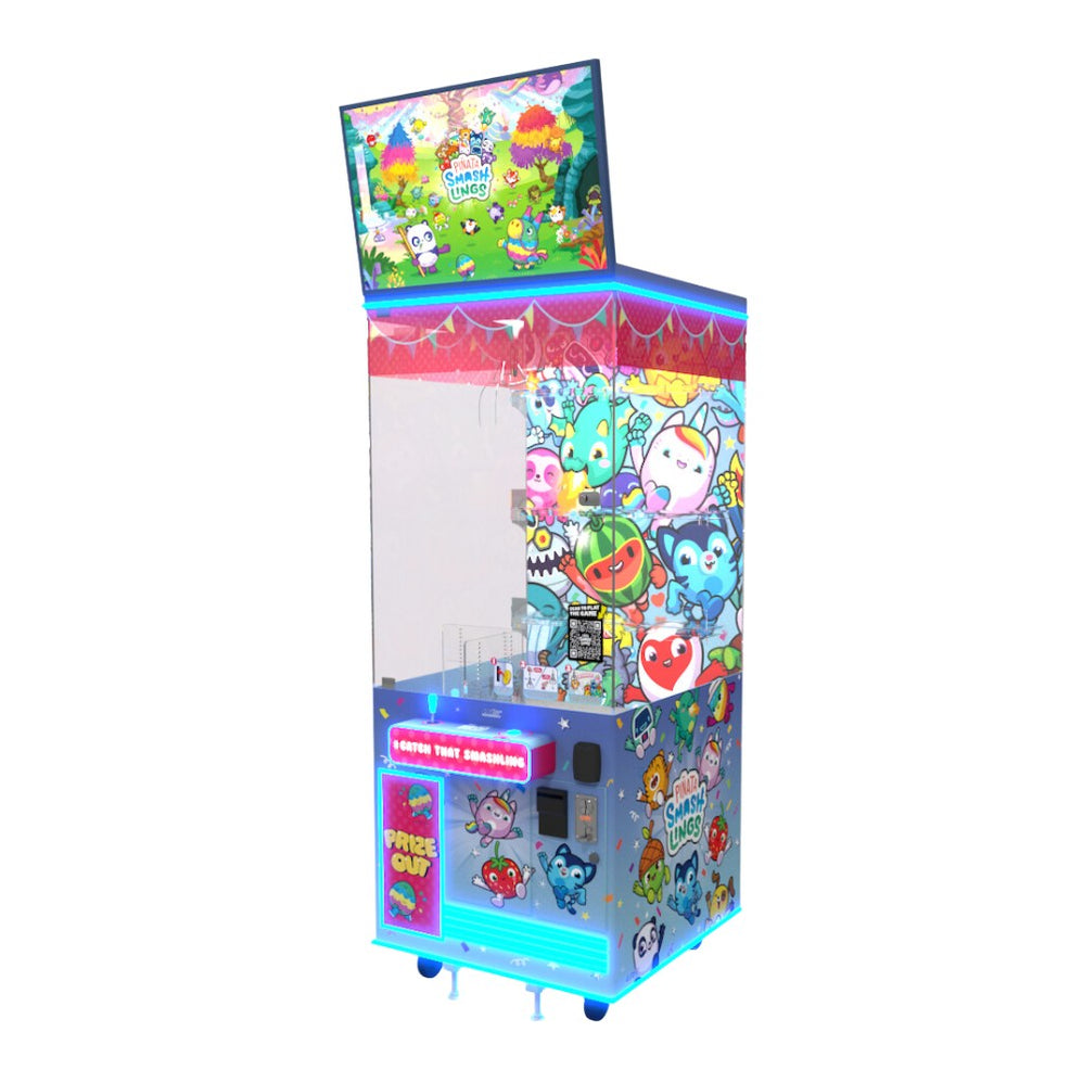 Machine à Pince - XVX - Console Arcade Musicale - 30 Jouets - 20 Jetons - 20 Œufs