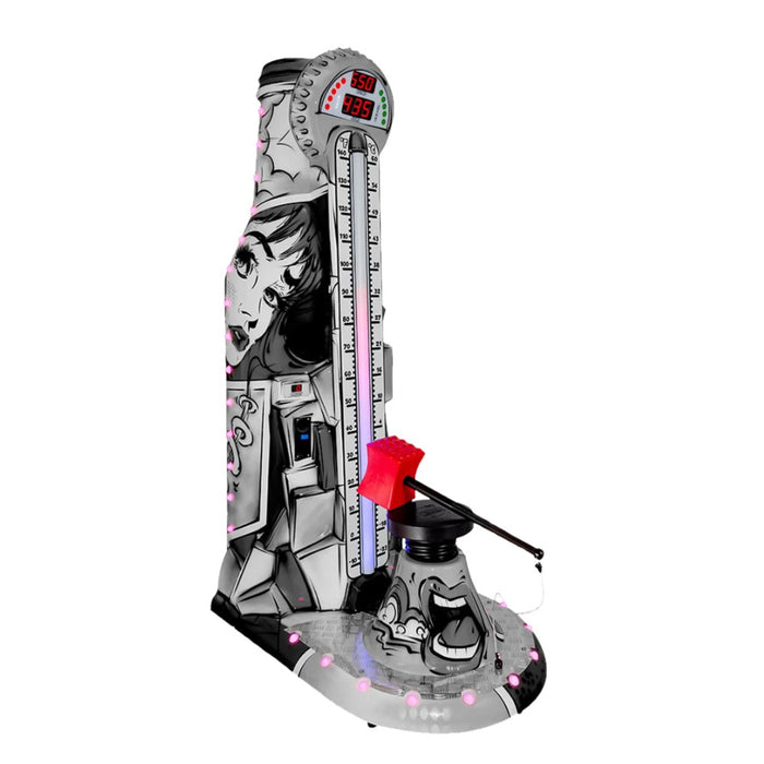 Mailloche électronique Hammer Bottle Comics Airbrushed – jeu de force arcade