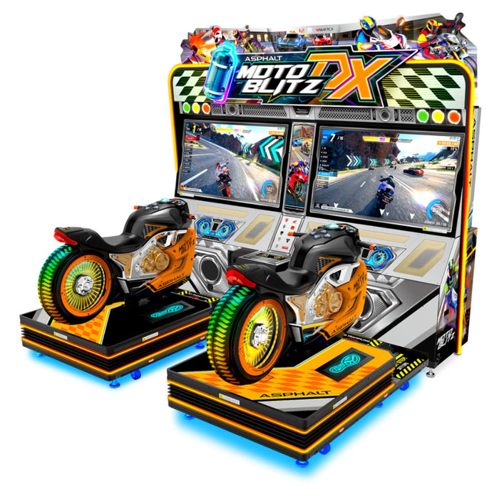 Jeu d'arcade et simulateur de conduite Asphalt Moto Blitz Dx du fabricant Lai Games.