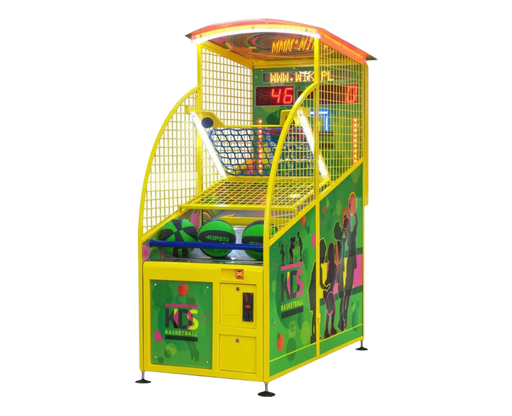 Jeu de basketball électronique jaune Kids Basketball de la marque Wik.