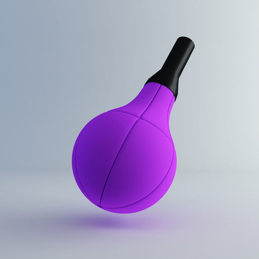 Kit ballon complet violet pour machines à coup de poing.