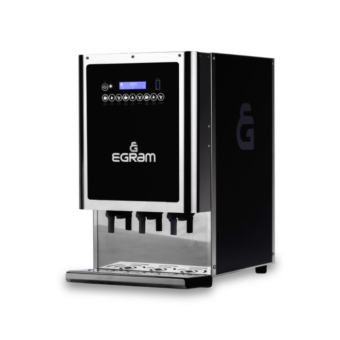 EGRAM ERA 3 – distributeur professionnel 3 becs inox avec écran digital