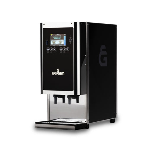 UNIKA 2 – distributeur EGRAM 2 groupes avec écran TFT et double robinet