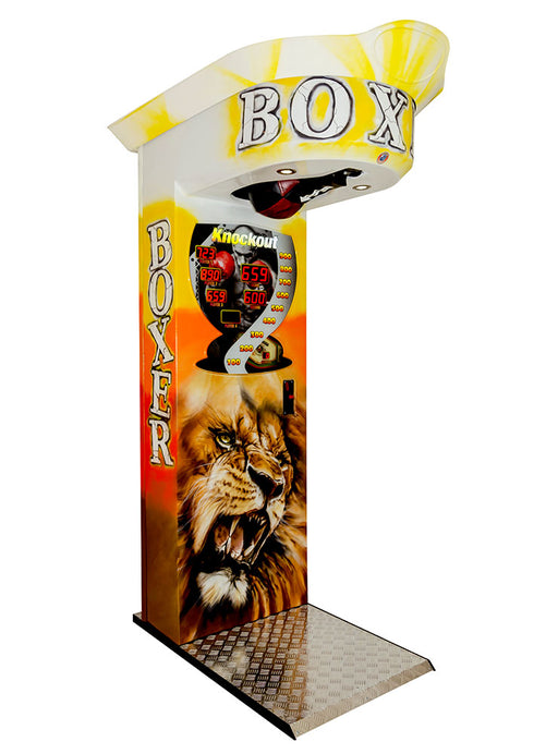 Machine à coup de poing Boxer Airbrush Lion Multiplayer de la marque Jakar.