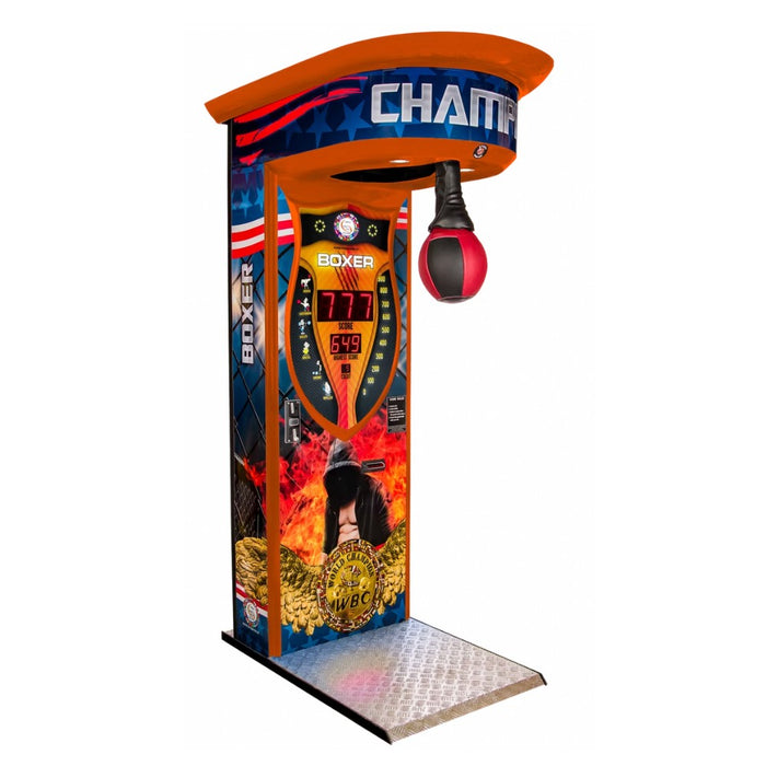 Boxer Champion - Machine à coup de poing forain - Jeu de force pour salle d'arcade
