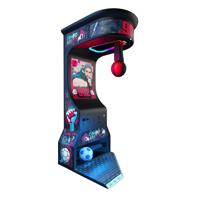 Combo Boxer Max Cam – Machine à coup de poing et coup de pied 2-en-1