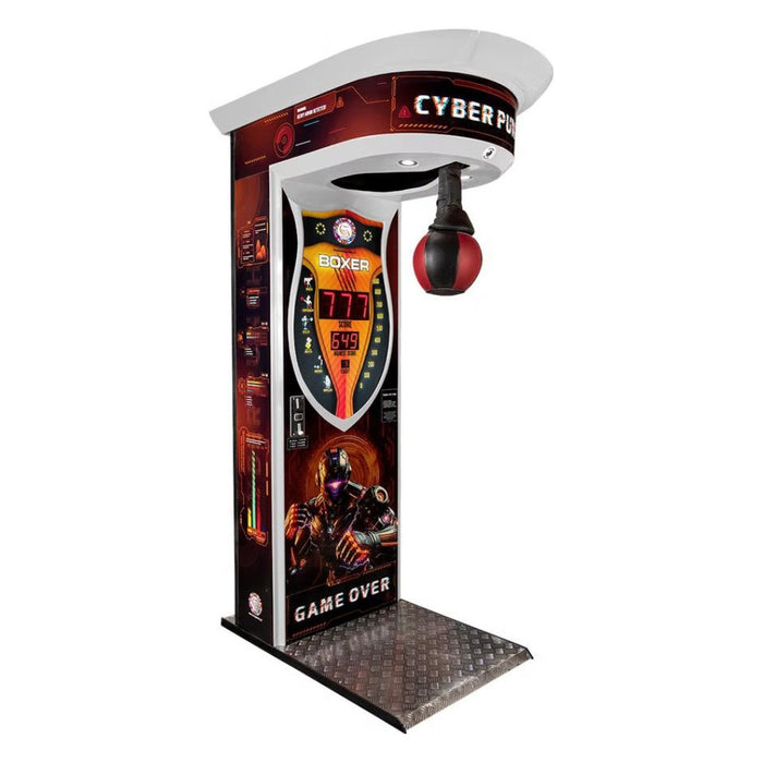 Cyber Punch - Machine à coup de poing forain - Jeu de force pour salle d'arcade