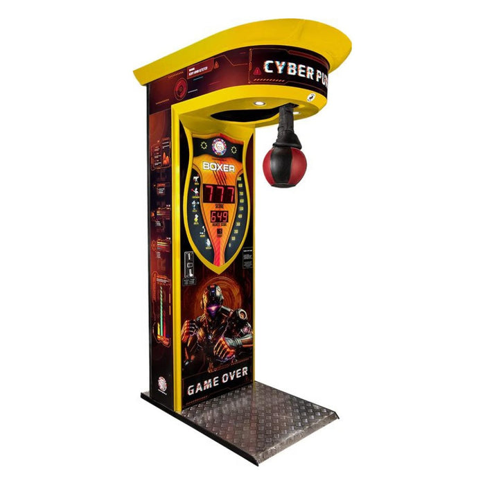 Cyber Punch - Machine à coup de poing forain - Jeu de force pour salle d'arcade