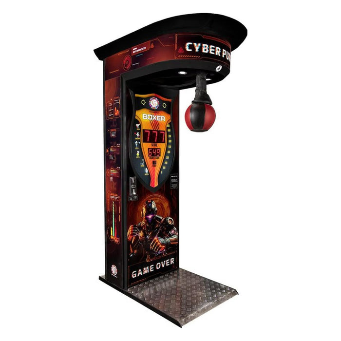 Cyber Punch - Machine à coup de poing forain - Jeu de force pour salle d'arcade