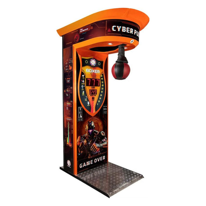 Cyber Punch - Machine à coup de poing forain - Jeu de force pour salle d'arcade