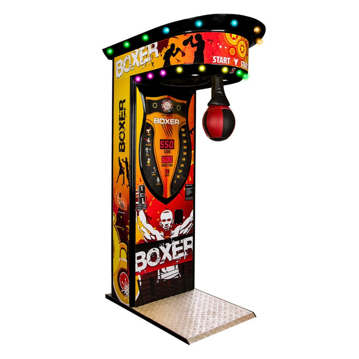 Boxer Easy Led - Machine à coup de poing forain - Jeu de force pour salle d'arcade