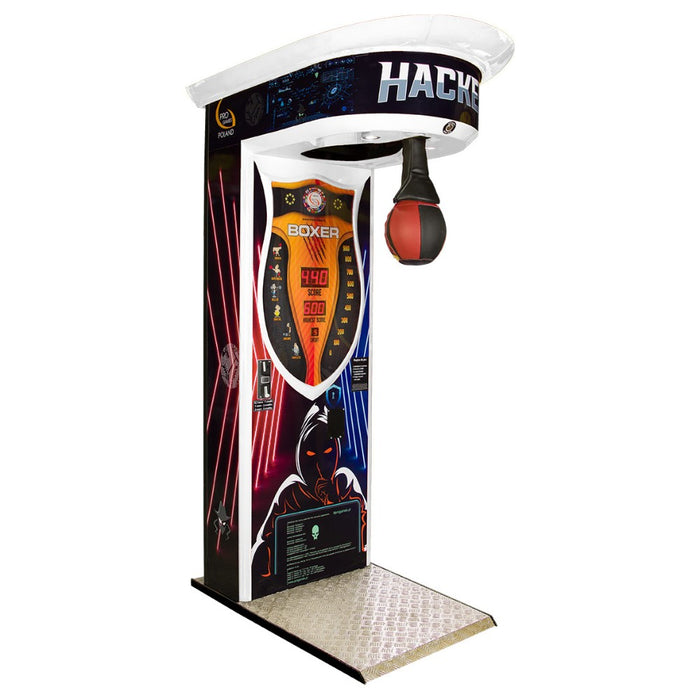 Boxer Hacker - Machine à coup de poing forain - Jeu de force pour salle d'arcade