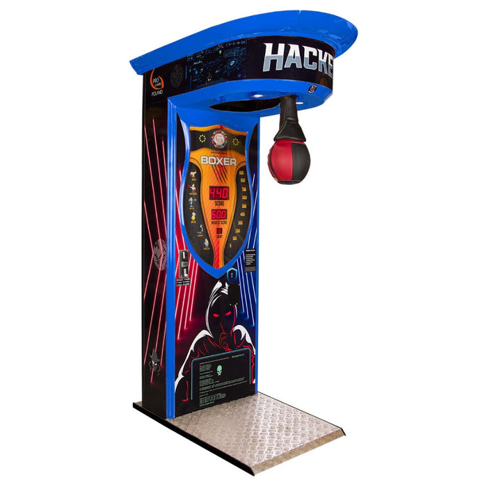 Boxer Hacker - Machine à coup de poing forain - Jeu de force pour salle d'arcade