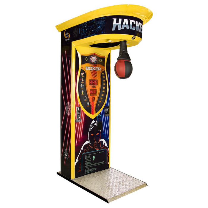 Boxer Hacker - Machine à coup de poing forain - Jeu de force pour salle d'arcade