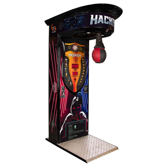 Boxer Hacker - Machine à coup de poing forain - Jeu de force pour salle d'arcade