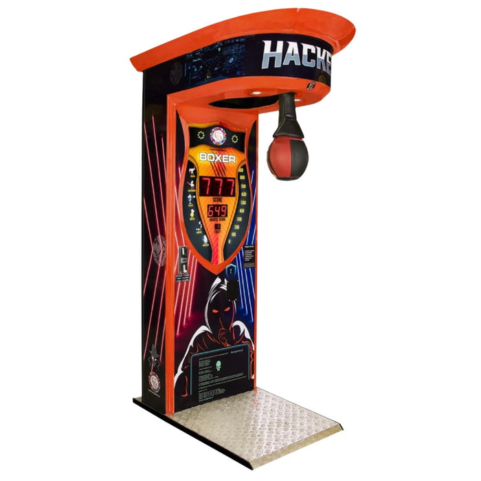 Boxer Hacker - Machine à coup de poing forain - Jeu de force pour salle d'arcade