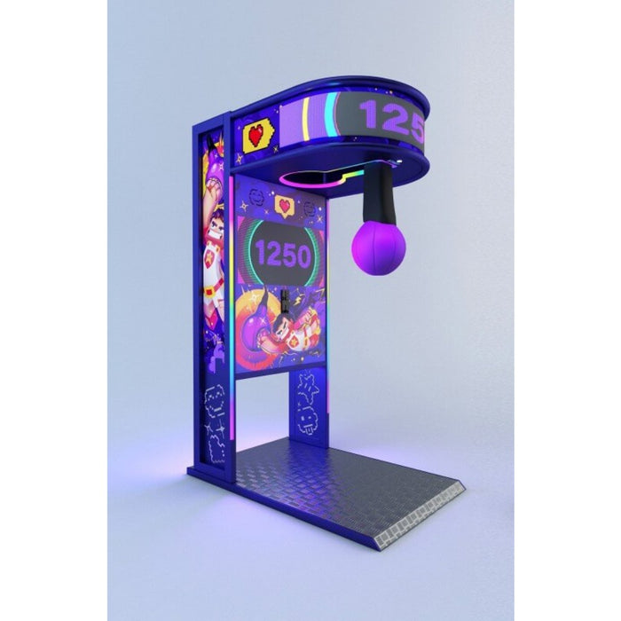 BoXer Arcade Kids - Machine à coup de poing forain - Jeu de force ludique pour enfants