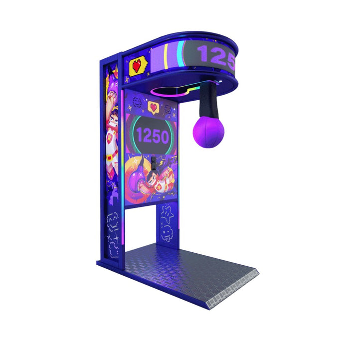 BoXer Arcade Kids - Machine à coup de poing forain - Jeu de force ludique pour enfants