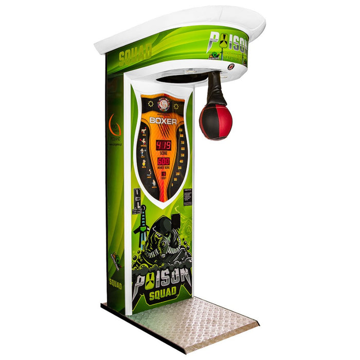 Boxer Poison Squad - Machine à coup de poing forain - Jeu de force pour salle d'arcade