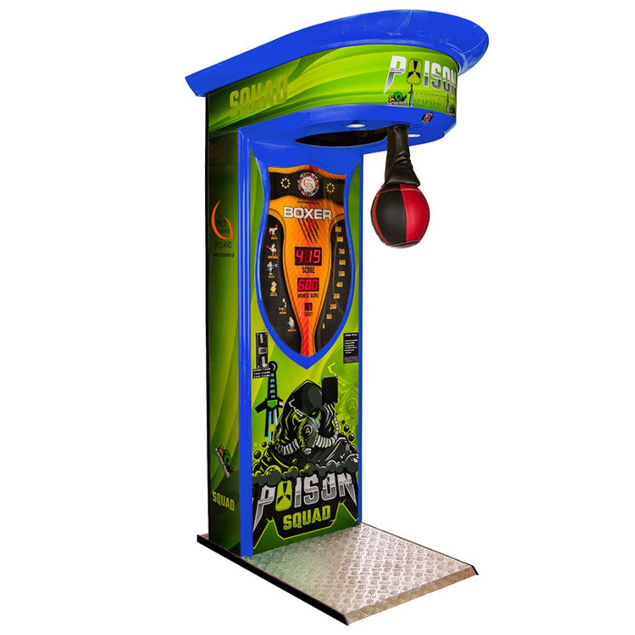Boxer Poison Squad - Machine à coup de poing forain - Jeu de force pour salle d'arcade