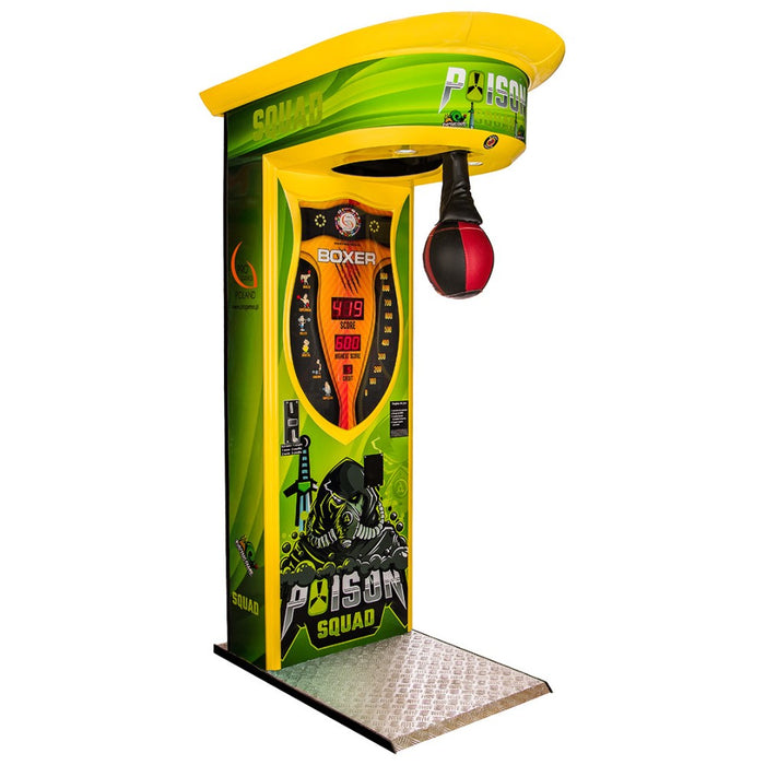 Boxer Poison Squad - Machine à coup de poing forain - Jeu de force pour salle d'arcade