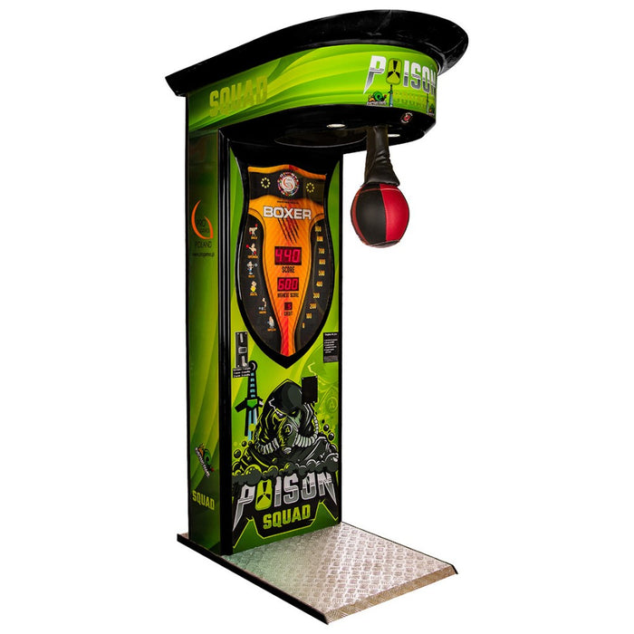 Boxer Poison Squad - Machine à coup de poing forain - Jeu de force pour salle d'arcade