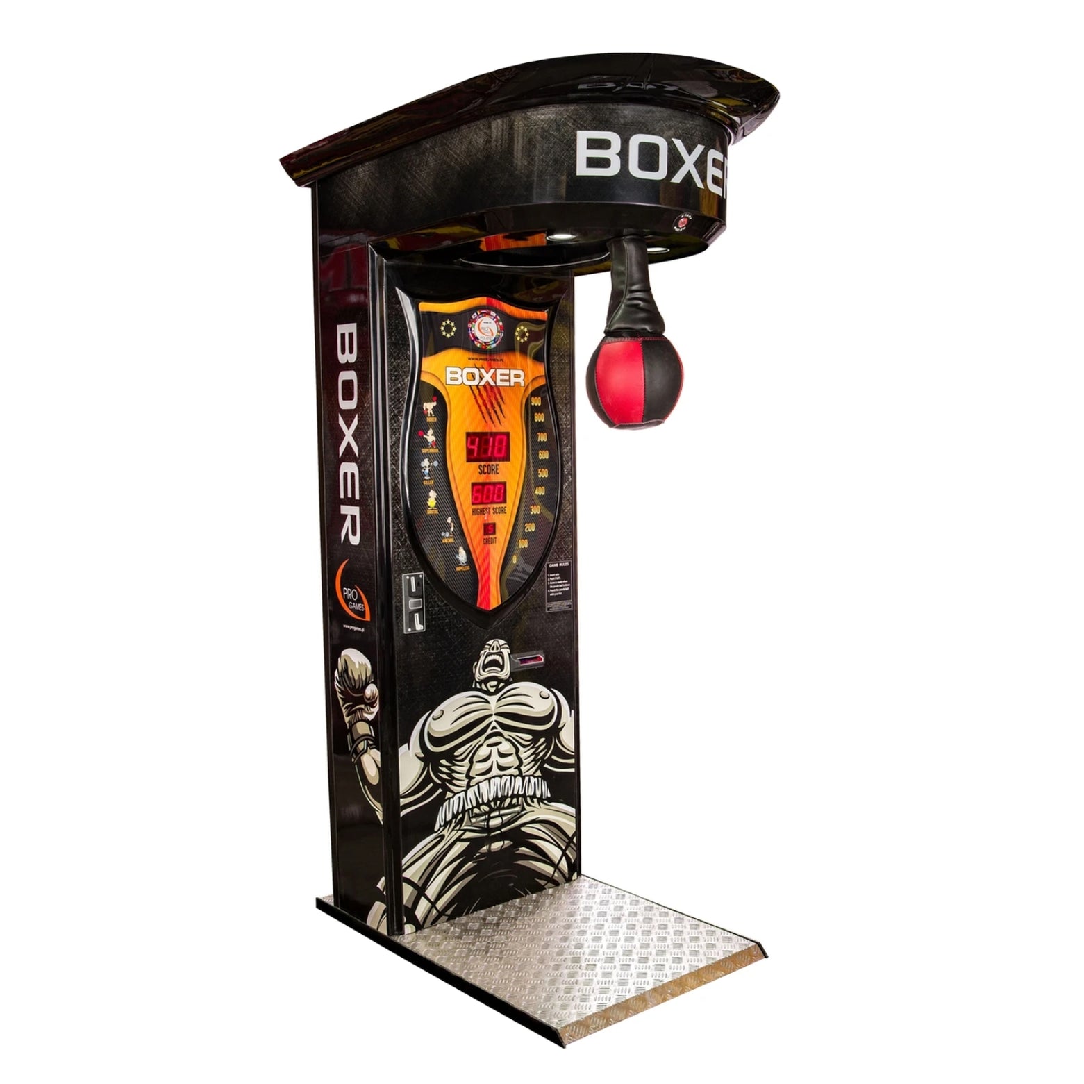 BOXER POWER - machine à coup de poing - jeu de force — FestiMarketFrance