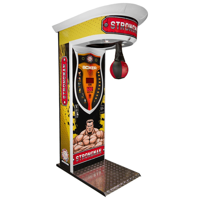 Boxer Strongman - Machine à coup de poing forain - Jeu de force pour salle d'arcade