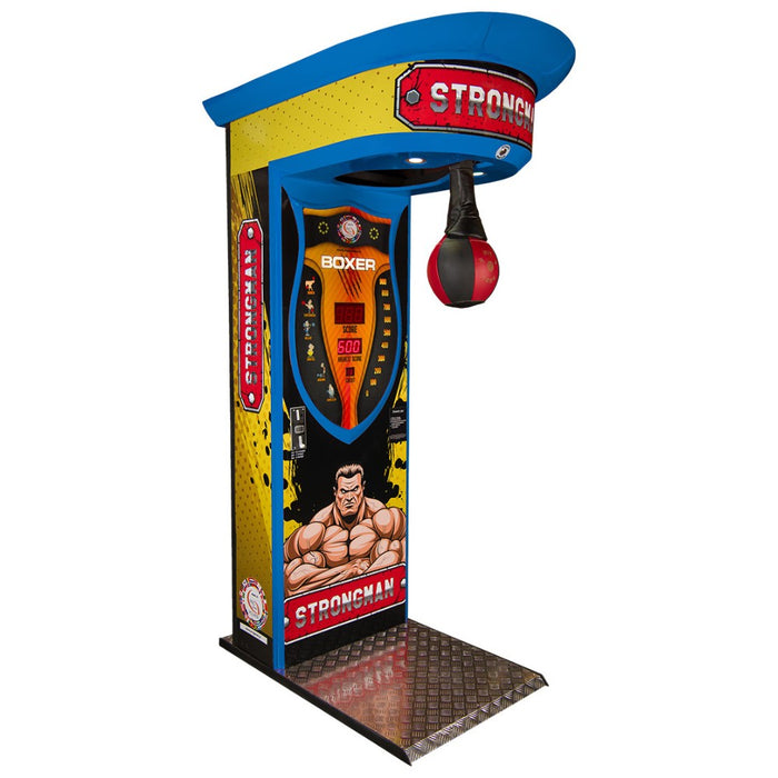 Boxer Strongman - Machine à coup de poing forain - Jeu de force pour salle d'arcade
