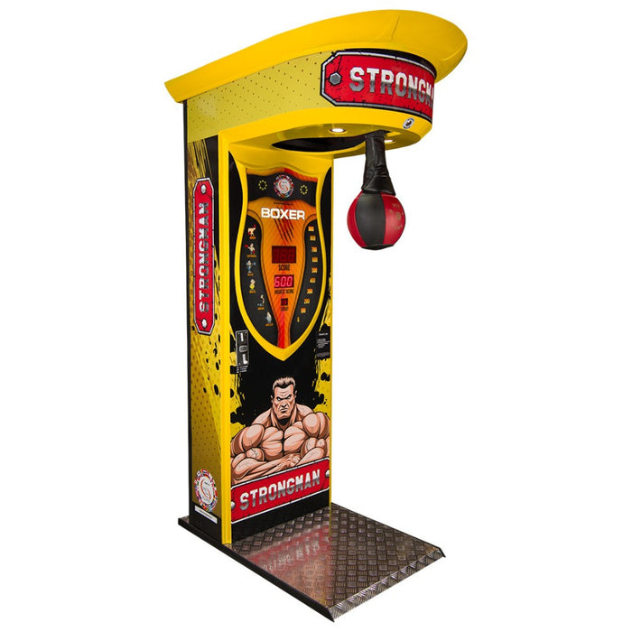 Boxer Strongman - Machine à coup de poing forain - Jeu de force pour salle d'arcade