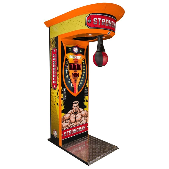 Boxer Strongman - Machine à coup de poing forain - Jeu de force pour salle d'arcade