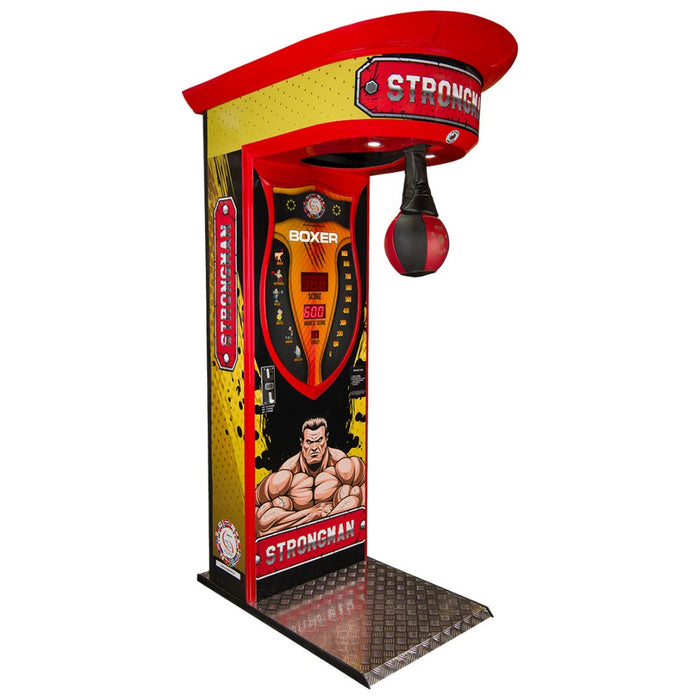 Boxer Strongman - Machine à coup de poing forain - Jeu de force pour salle d'arcade