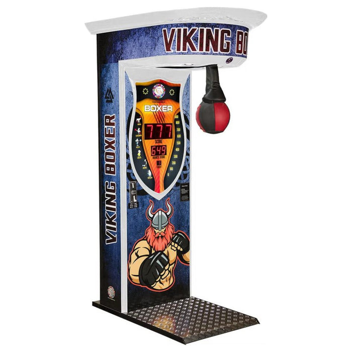 Boxer Viking - Machine à coup de poing forain - Jeu de force pour salle d'arcade
