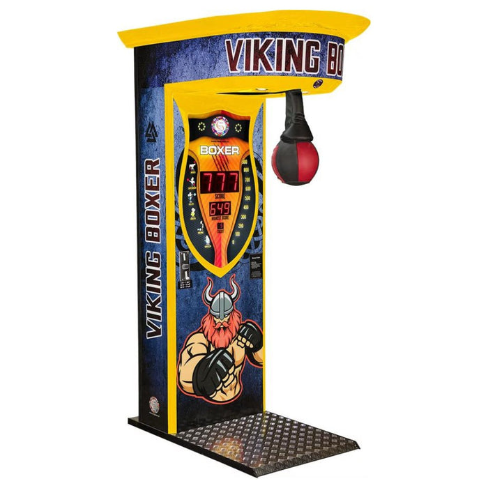 Boxer Viking - Machine à coup de poing forain - Jeu de force pour salle d'arcade