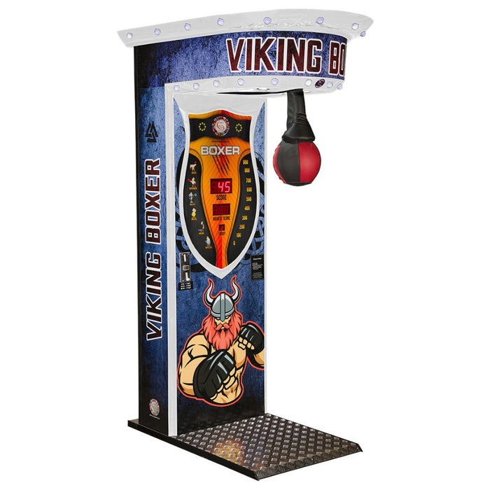 Boxer Viking Led - Machine à coup de poing forain - Jeu de force pour salle d'arcade