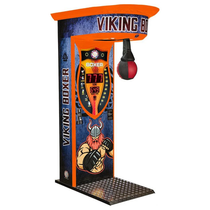 Boxer Viking - Machine à coup de poing forain - Jeu de force pour salle d'arcade