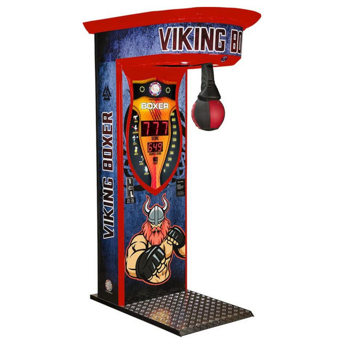 Boxer Viking - Machine à coup de poing forain - Jeu de force pour salle d'arcade