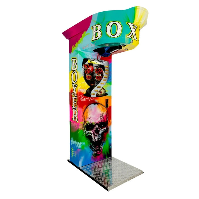 Boxeur Multiplayer Airbrushed (peinture aérographe) - Machine de jeu de force professionnelle