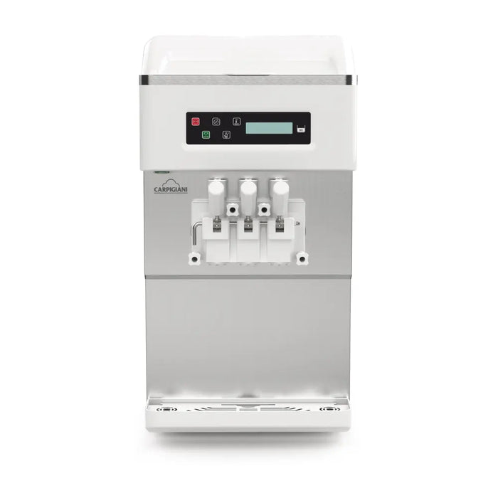 Machine à glace italienne Carpigiani 243 TG SP - Modèle à gravité version comptoir - 2+1 mix - 268 portions/heure