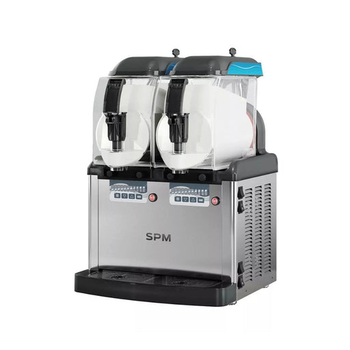 SPM GT PUSH 2 noire – vue de la machine à glace et granita