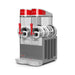 MT 2 – machine à granita 2 x 10 L vue de côté avec double cuve transparente