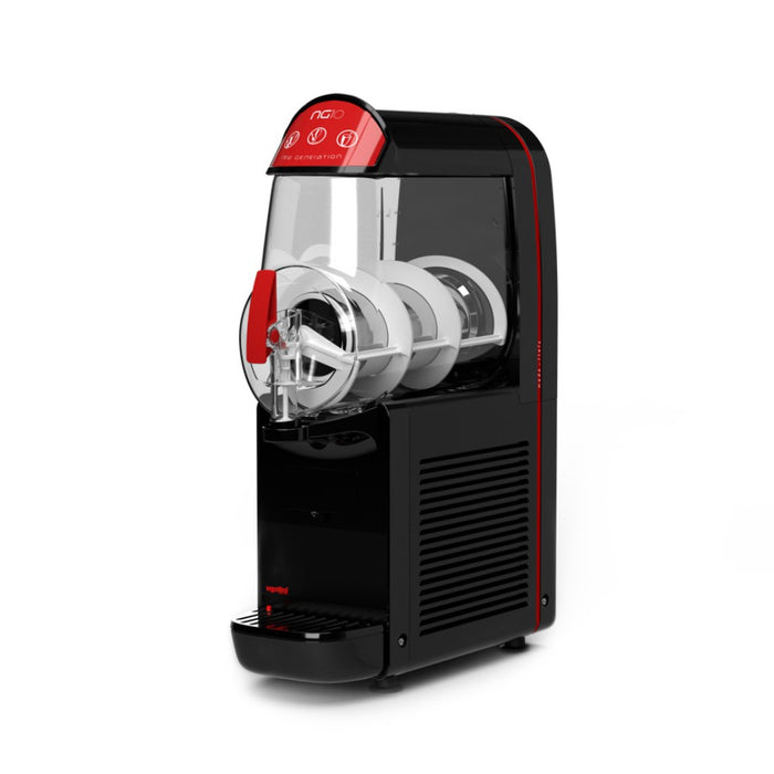 NG Easy 10/1 – machine à granita 10 L version noire vue de côté 