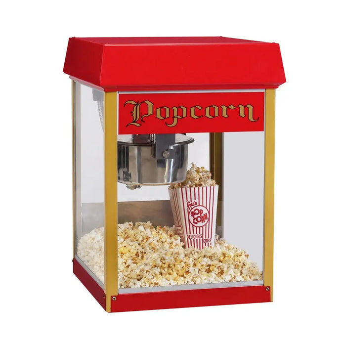 Machine à Popcorn Professionnelle Compacte Euro Pop - Gold Medal - Jusqu’à 160 portions/heure
