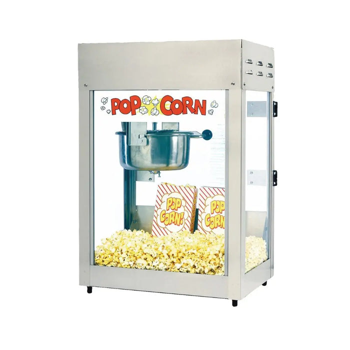 Machine à Popcorn Professionnelle Titan - Gold Medal - Jusqu’à 120 portions/heure