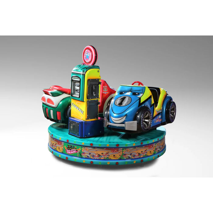 Mini-carrousel Kupper F1 – auto tamponneuse multicolore pour enfants