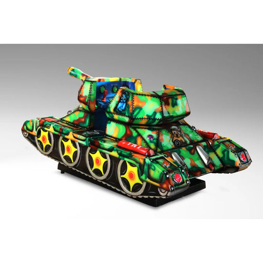 Manège à pièces Kupper Tank – véhicule à chenilles, vue latérale