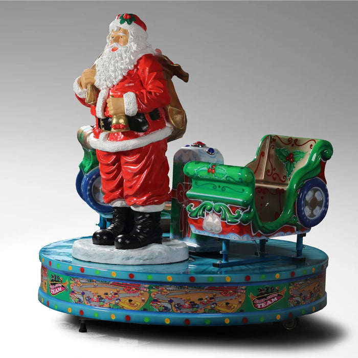 Mini-carrousel Kupper Père Noël – traîneau à pièces pour enfants