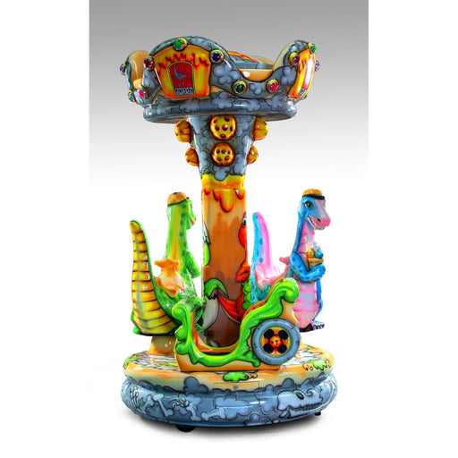 Mini-carrousel Kupper Dino multicolore – manège à pièces pour enfants