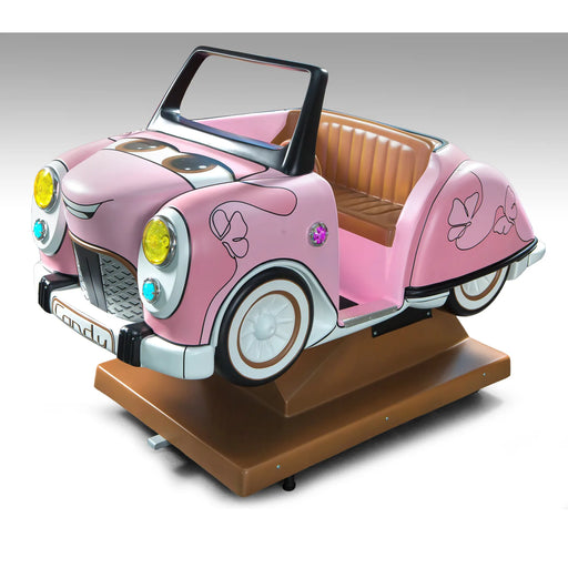 Auto Ancienne Candy Kupper – voiture cabriolet rose pour enfants