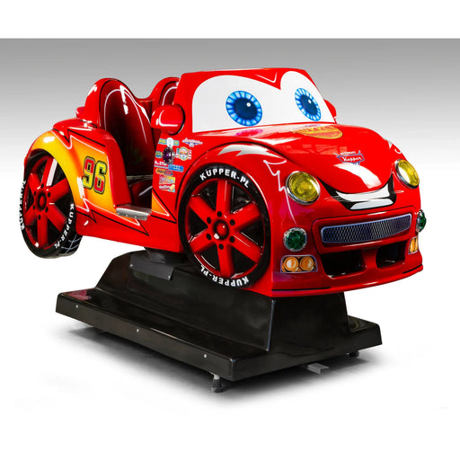 Cabrio rouge Kupper Automaty – manège à pièces pour enfants